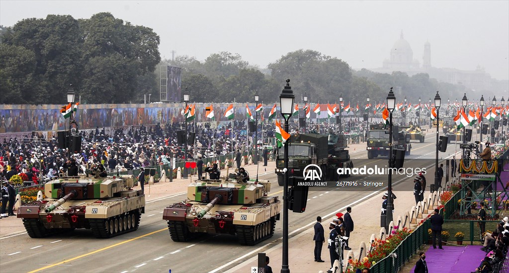 Indian Republic Day Parade in New Delhi