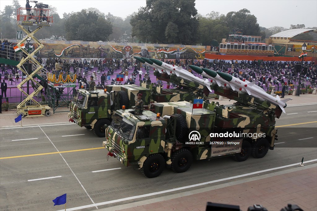 Indian Republic Day Parade in New Delhi