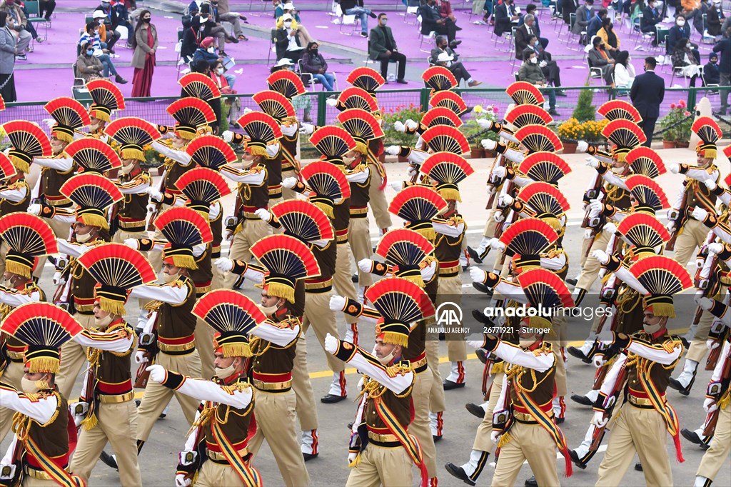 Indian Republic Day Parade in New Delhi