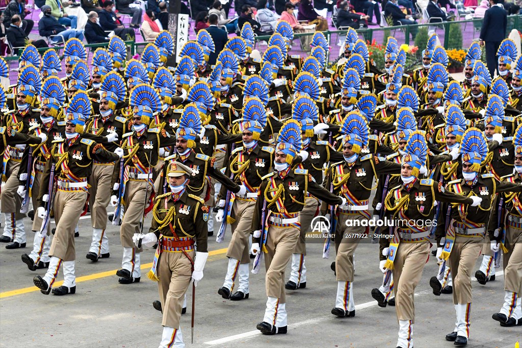 Indian Republic Day Parade in New Delhi