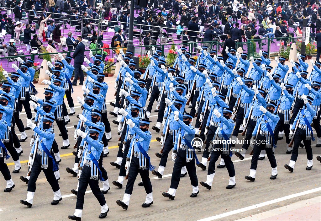 Indian Republic Day Parade in New Delhi