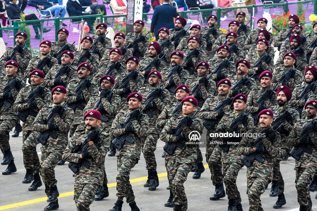 Indian Republic Day Parade in New Delhi