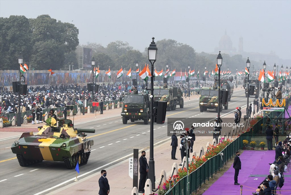 Indian Republic Day Parade in New Delhi