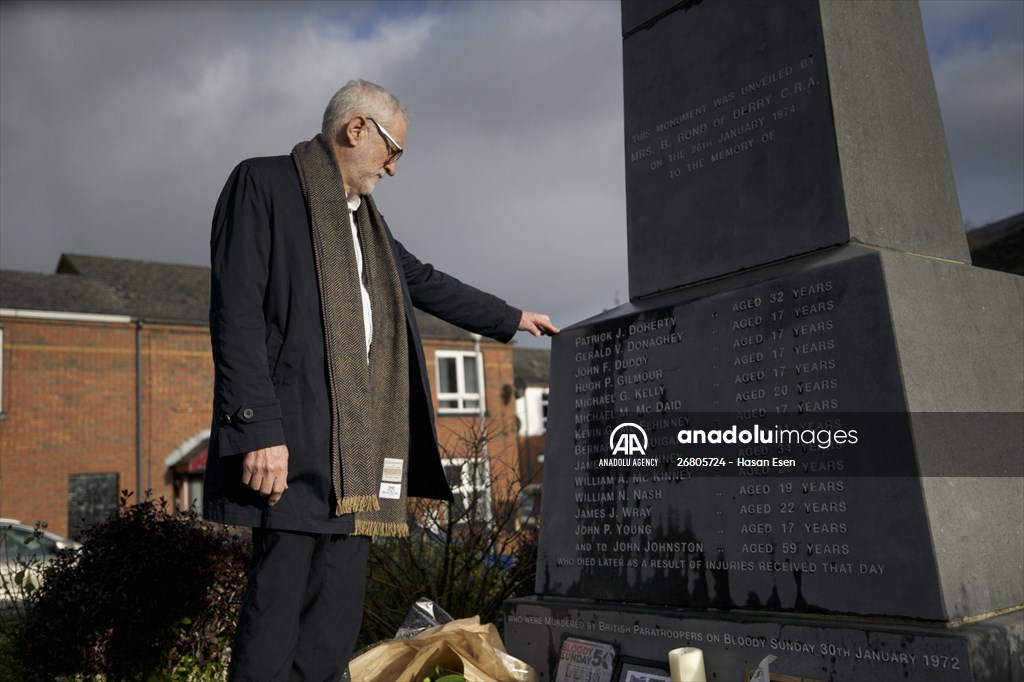 The 50th Anniversary of Bloody Sunday Anadolu Images