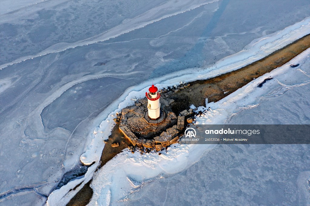 Tokarevsky Lighthouse in Russia