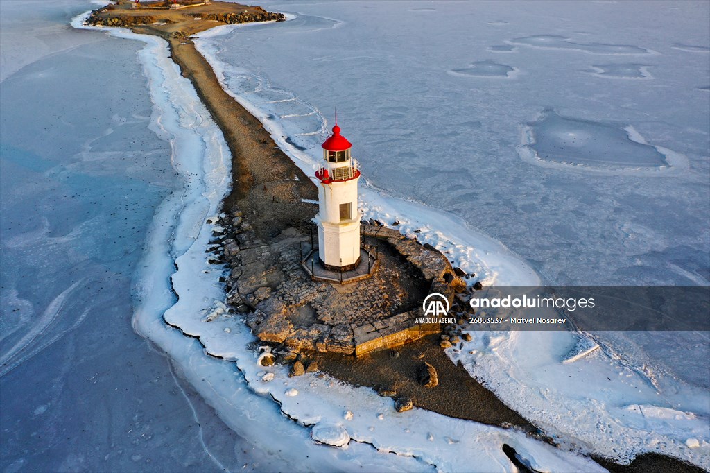 Tokarevsky Lighthouse in Russia