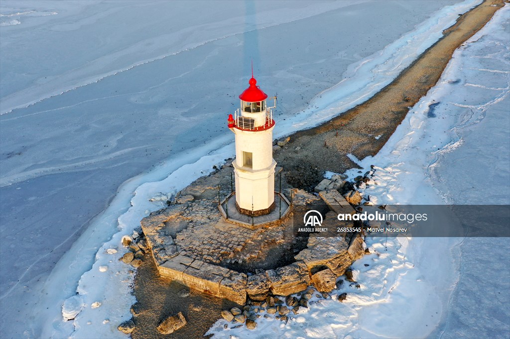 Tokarevsky Lighthouse in Russia