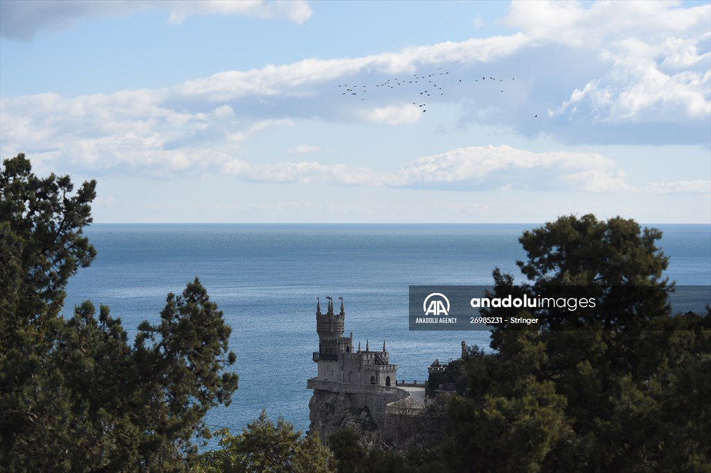 Swallow's Nest Castle in Crimea
