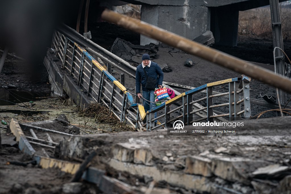 Ukrainian Soldiers In Irpin, Ukraine | Anadolu Images