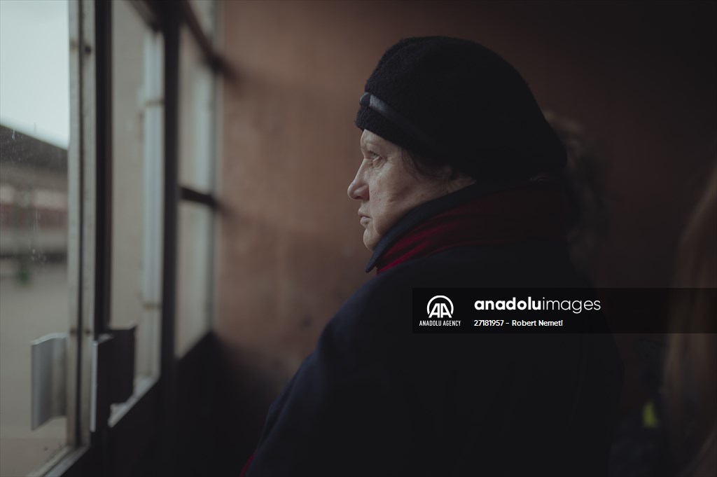 Humanitarian train organised by Slovak Rail Company to bring out civilians fleeing Ukraine