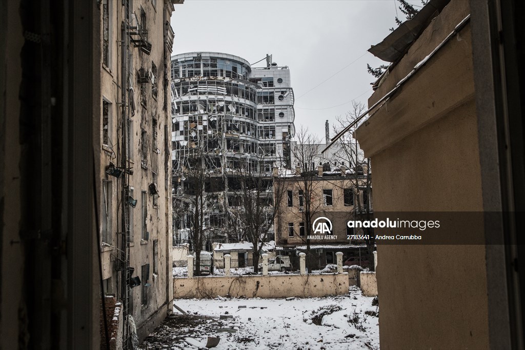 Damage caused in Kharkiv city after Russian attacks