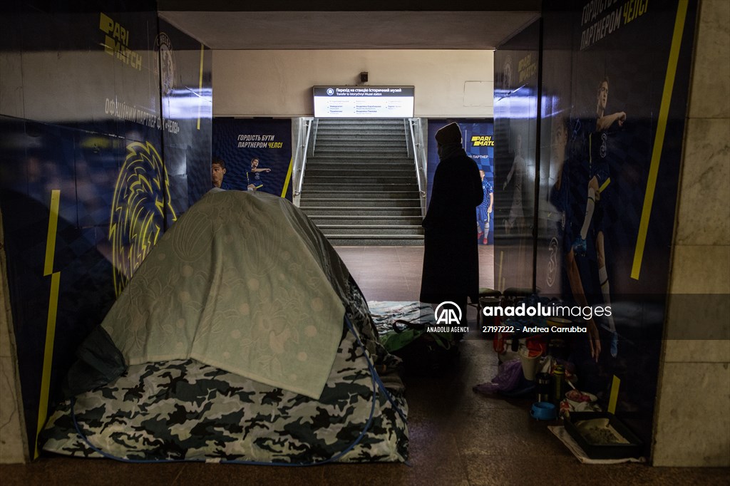 Kharkiv Metro Station in Ukraine