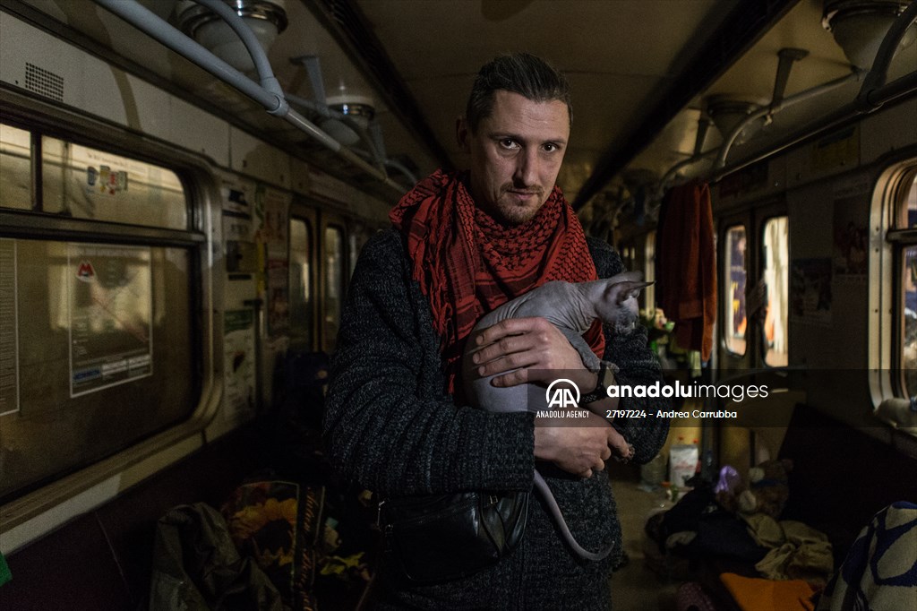 Kharkiv Metro Station in Ukraine