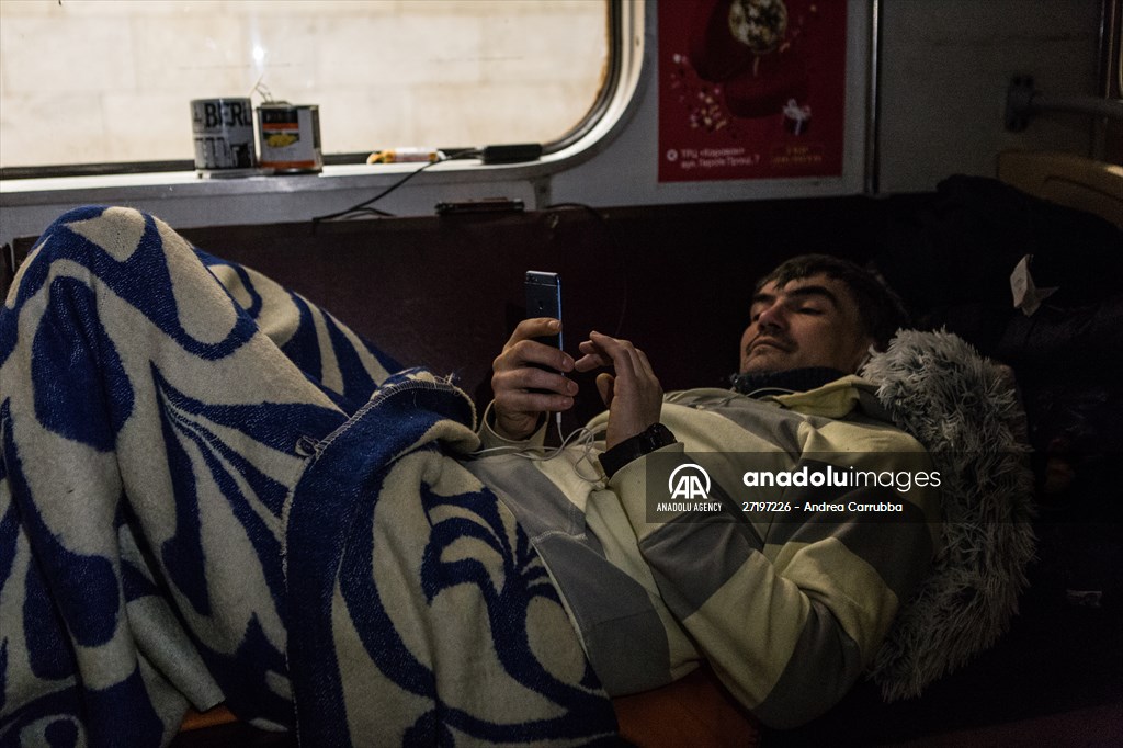 Kharkiv Metro Station in Ukraine
