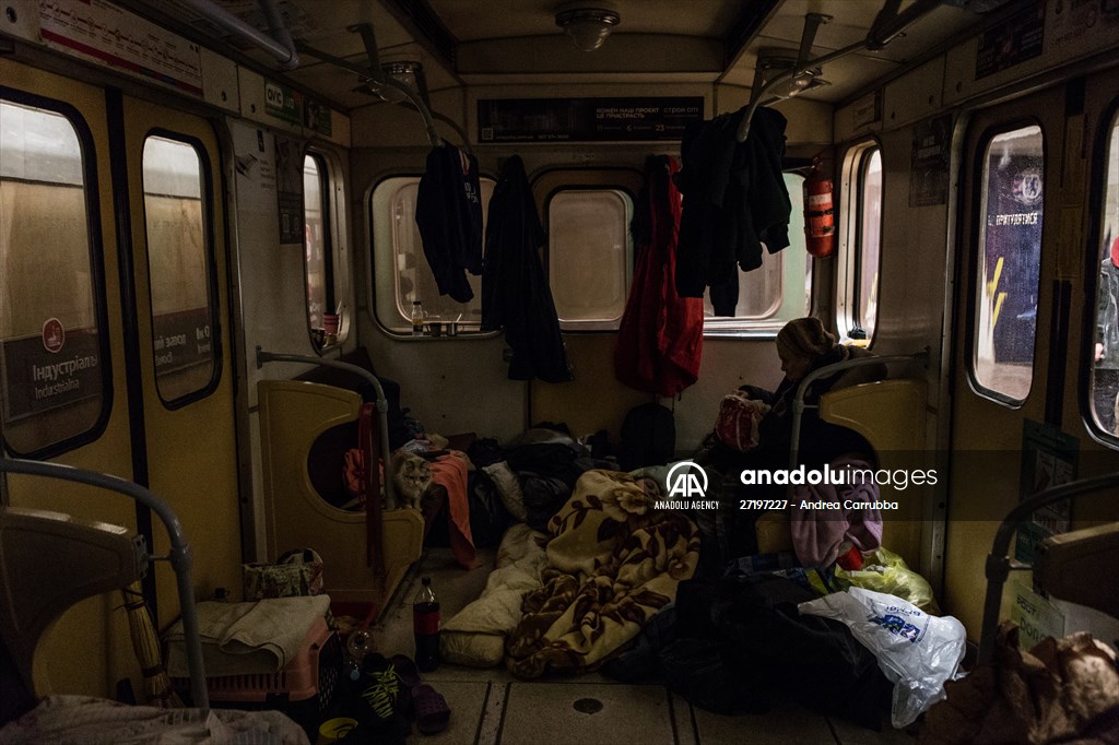 Kharkiv Metro Station in Ukraine