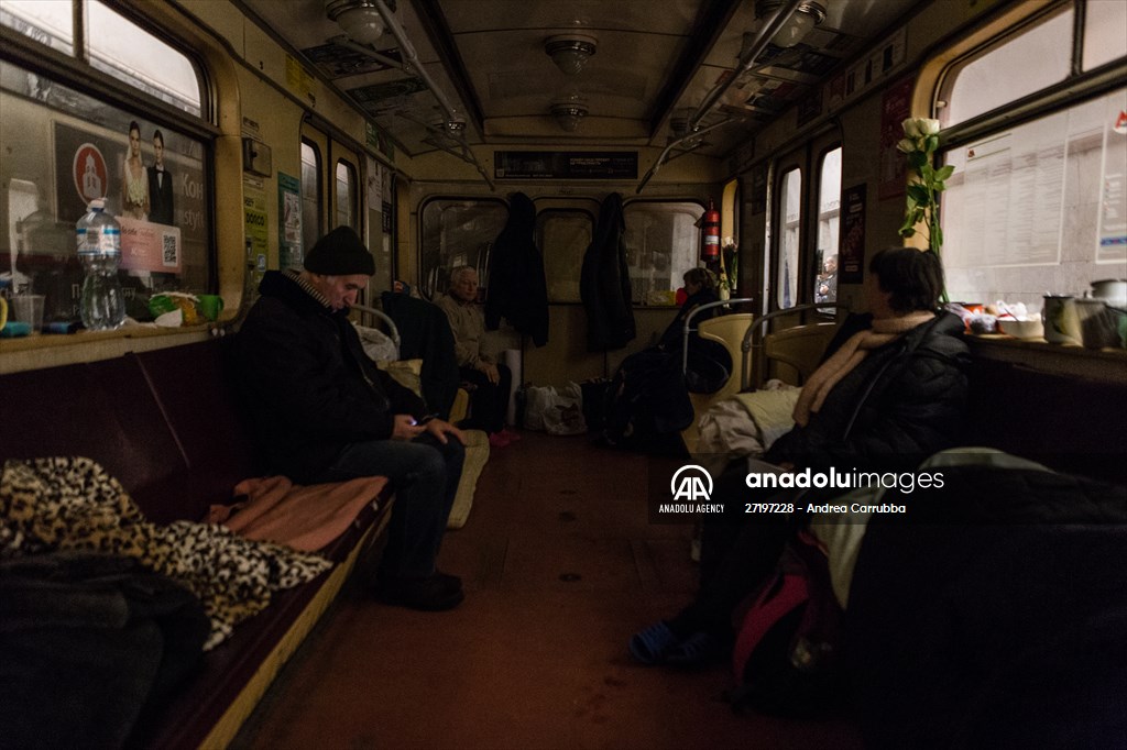 Kharkiv Metro Station in Ukraine
