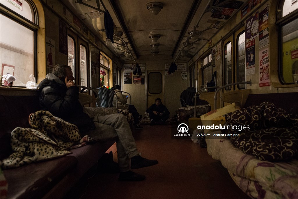 Kharkiv Metro Station in Ukraine