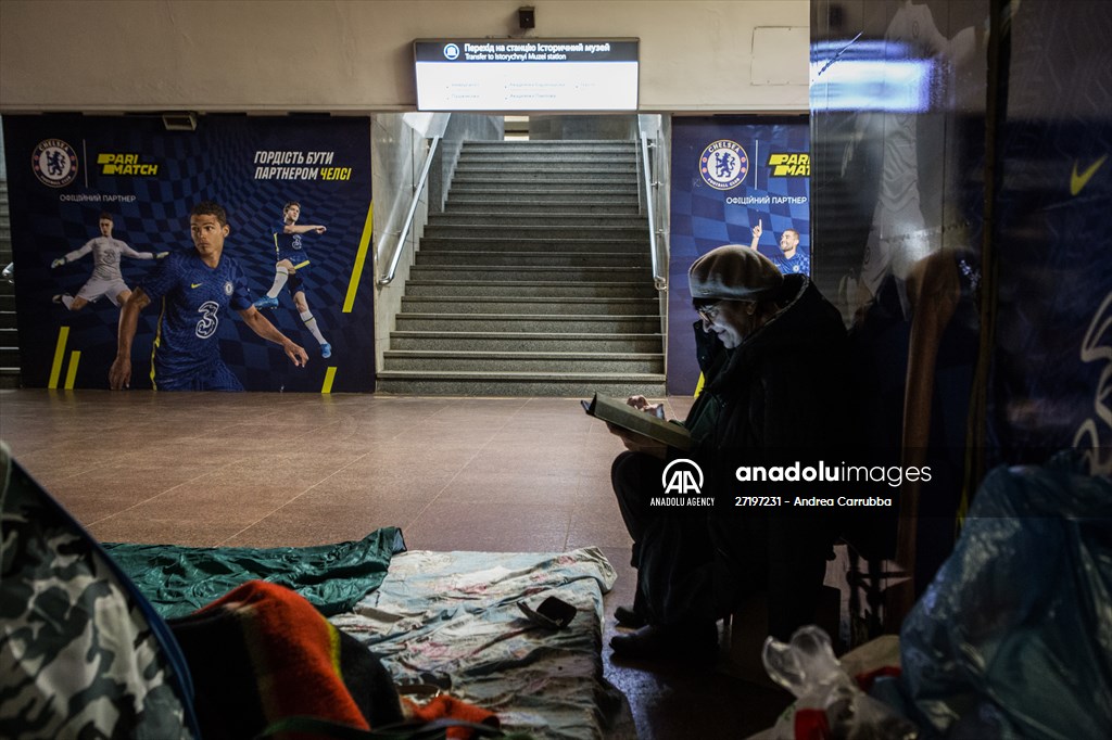 Kharkiv Metro Station in Ukraine