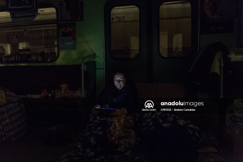 Kharkiv Metro Station in Ukraine