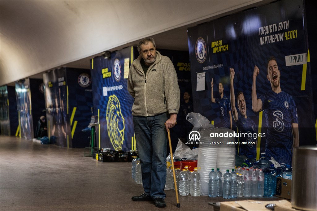Kharkiv Metro Station in Ukraine