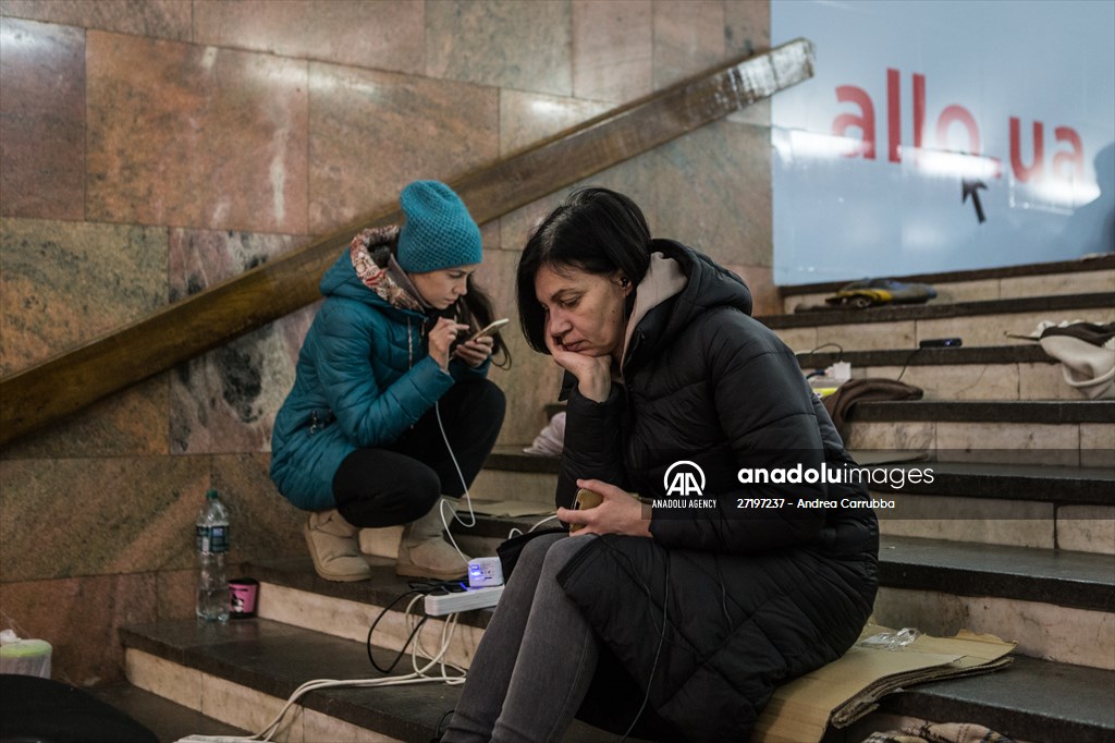 Kharkiv Metro Station in Ukraine