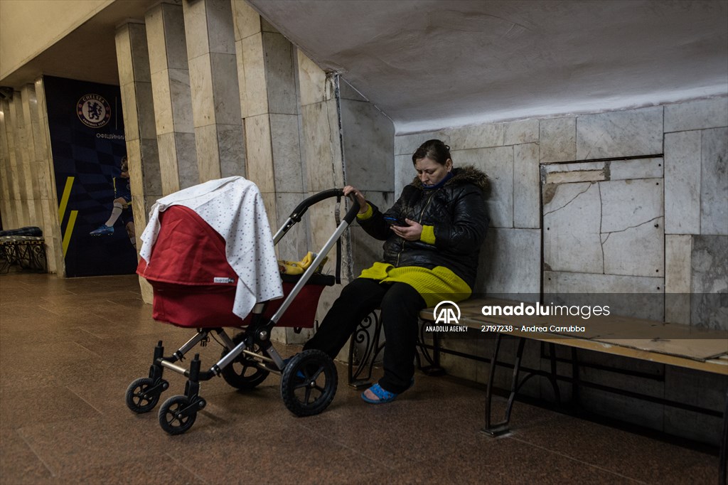 Kharkiv Metro Station in Ukraine