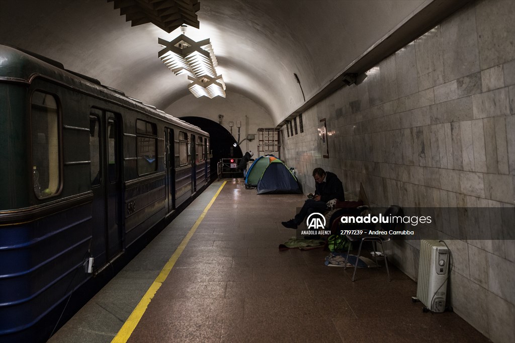 Kharkiv Metro Station in Ukraine