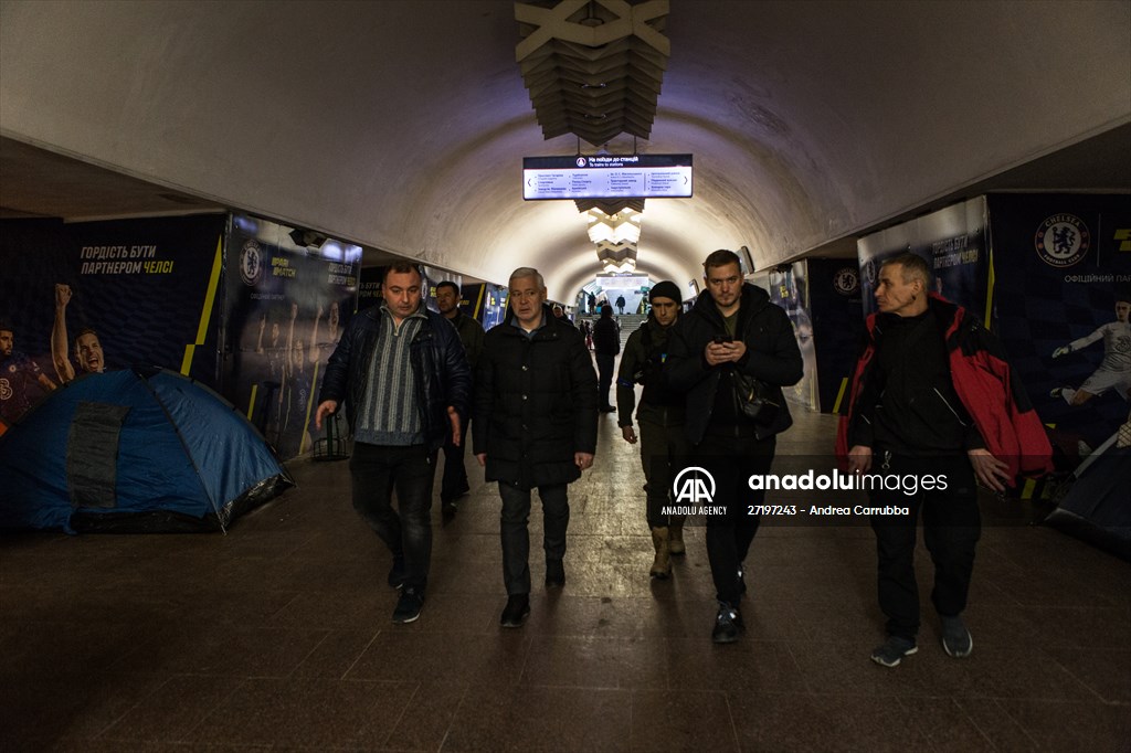 Kharkiv Metro Station in Ukraine