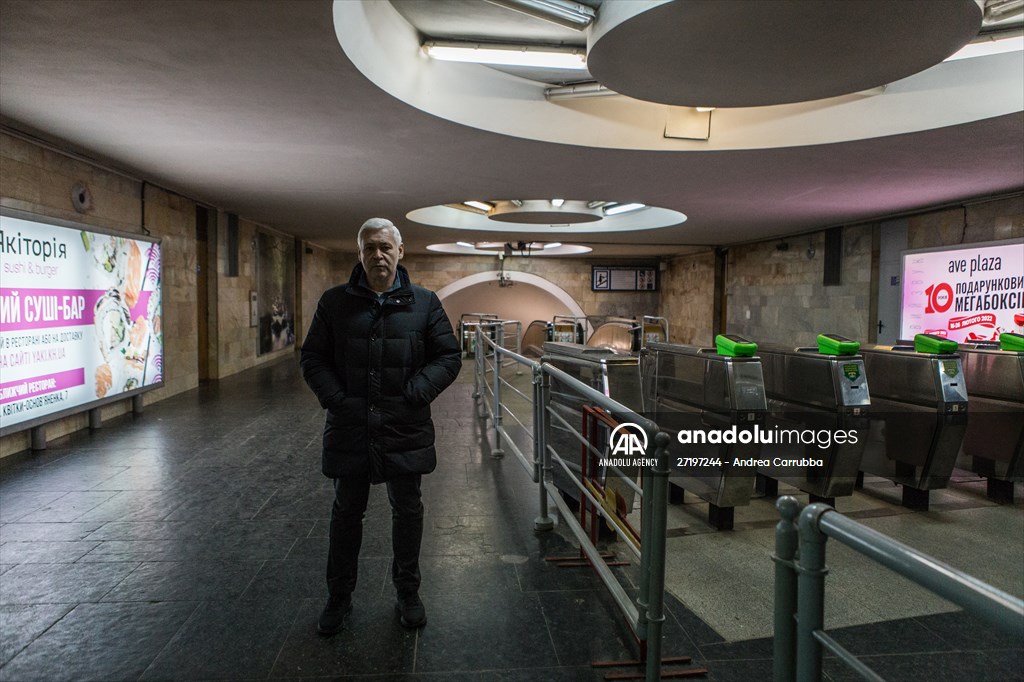 Kharkiv Metro Station in Ukraine