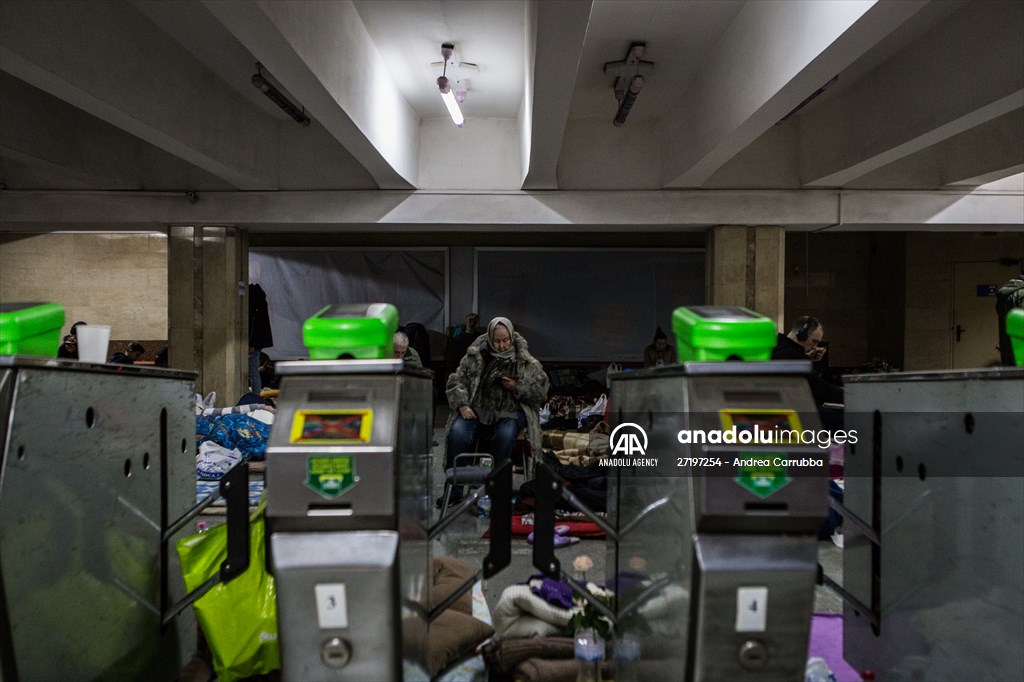 Kharkiv Metro Station in Ukraine