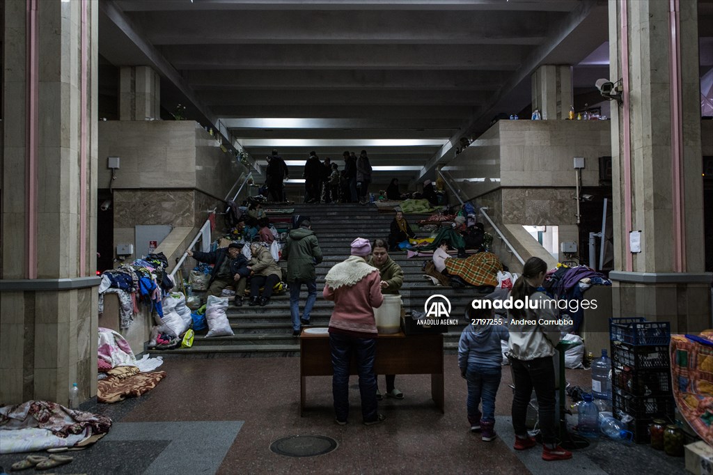 Kharkiv Metro Station in Ukraine