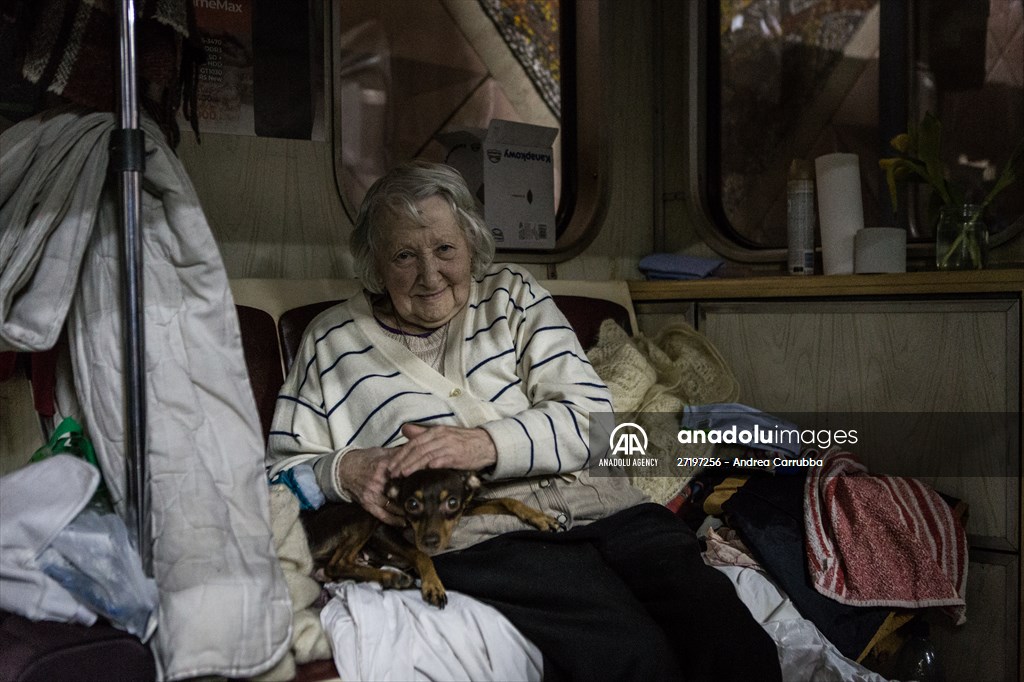 Kharkiv Metro Station in Ukraine
