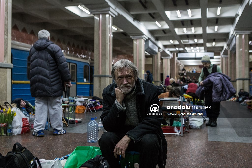 Kharkiv Metro Station in Ukraine