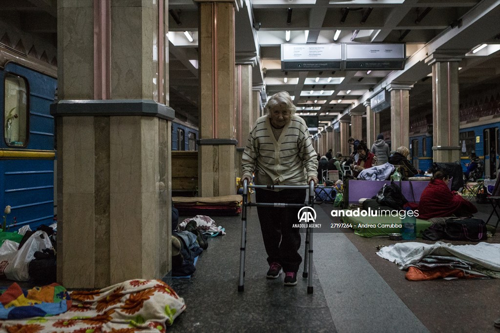 Kharkiv Metro Station in Ukraine