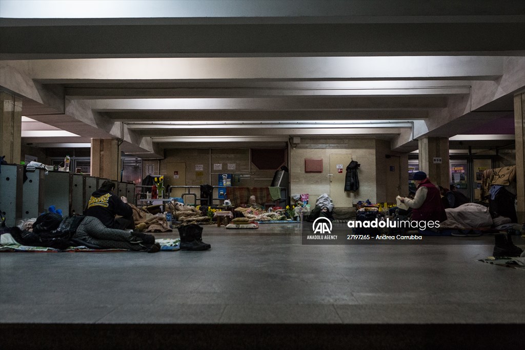 Kharkiv Metro Station in Ukraine