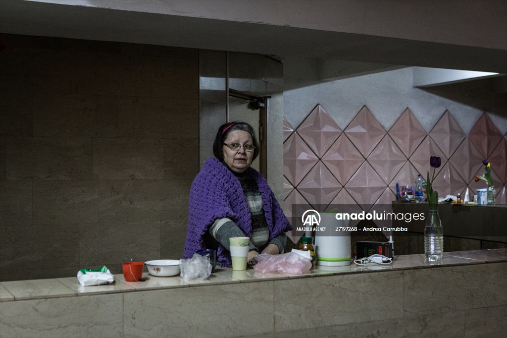 Kharkiv Metro Station in Ukraine