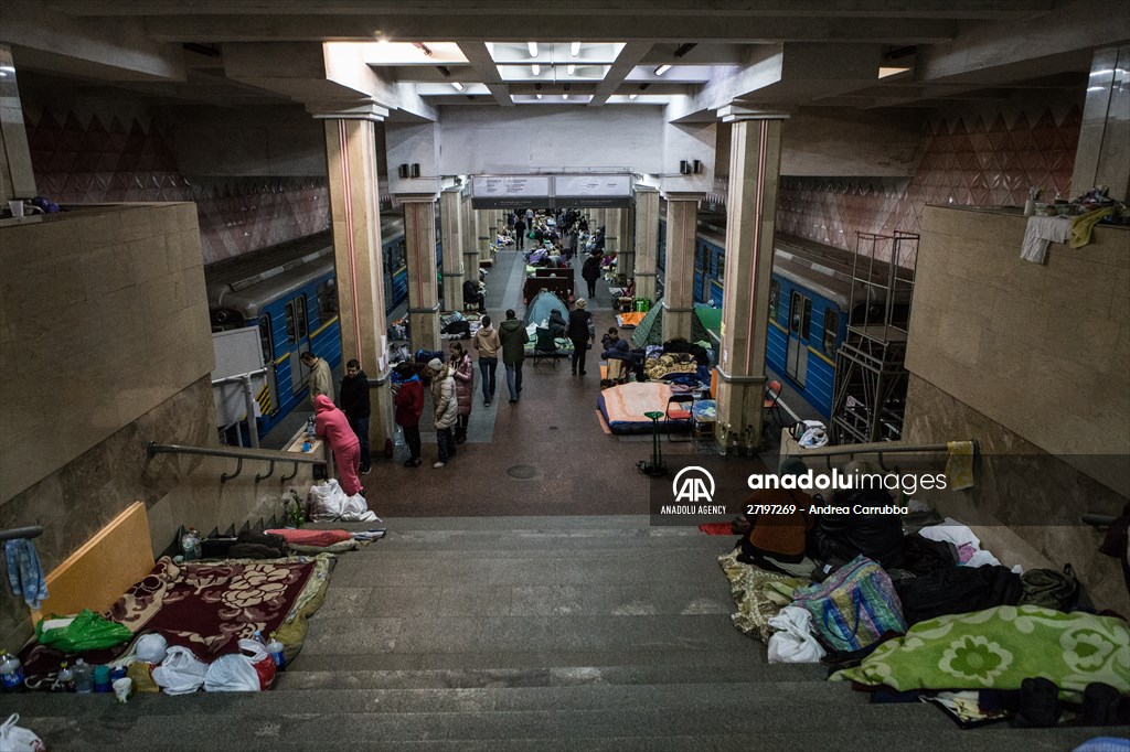Kharkiv Metro Station in Ukraine