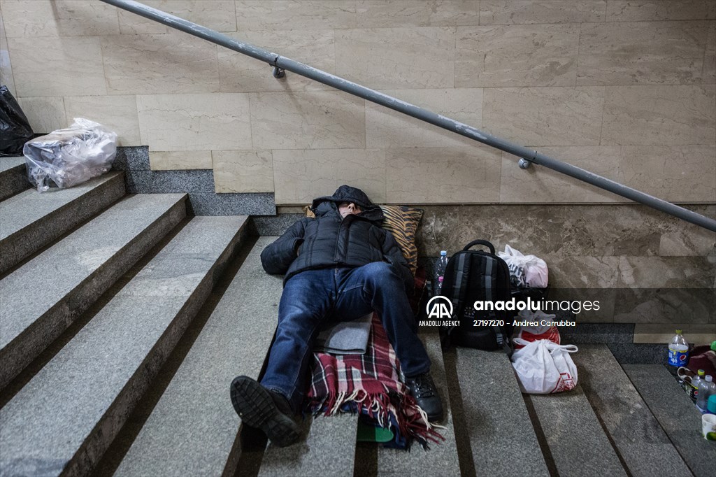 Kharkiv Metro Station in Ukraine