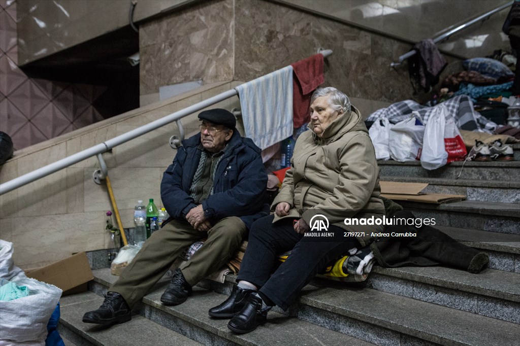 Kharkiv Metro Station in Ukraine
