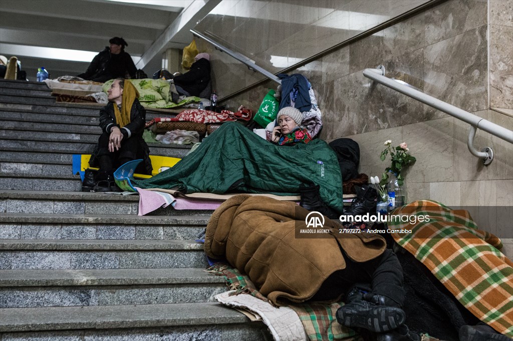 Kharkiv Metro Station in Ukraine