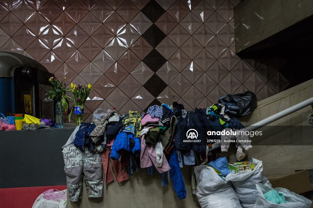 Kharkiv Metro Station in Ukraine