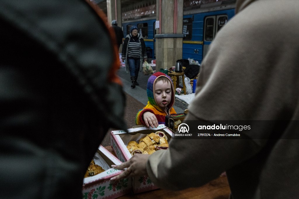 Kharkiv Metro Station in Ukraine