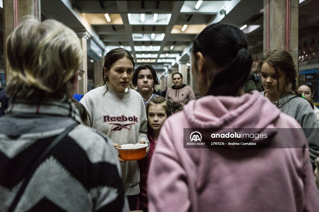Kharkiv Metro Station in Ukraine