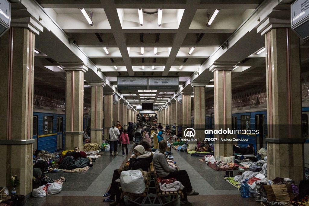 Kharkiv Metro Station in Ukraine
