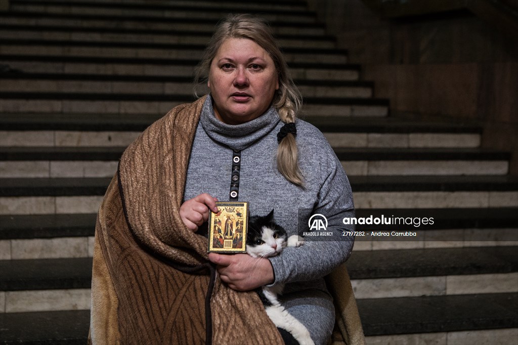 Kharkiv Metro Station in Ukraine
