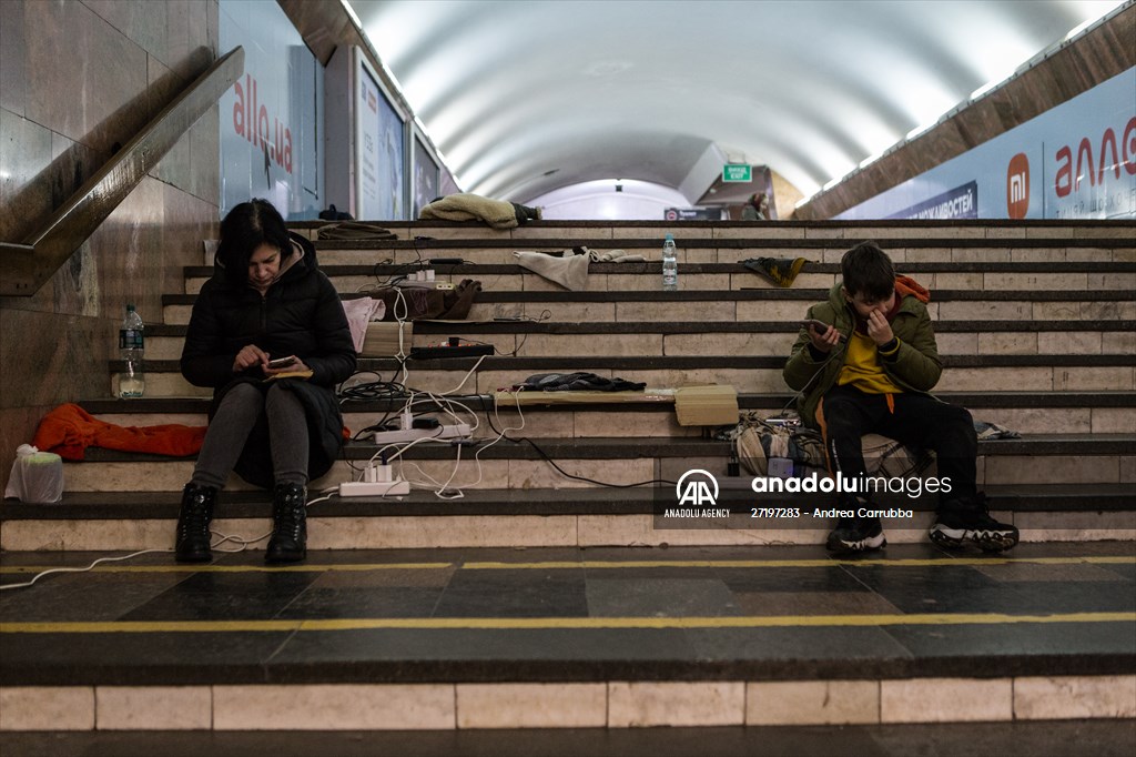 Kharkiv Metro Station in Ukraine