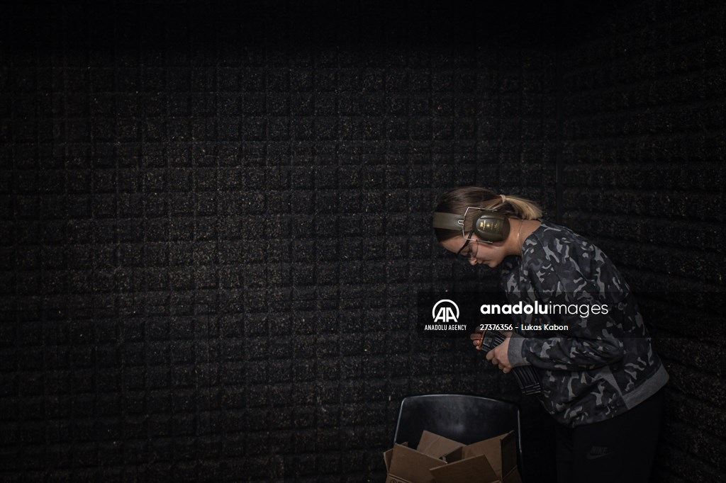 Volunteers' military training in Czech Republic's Brno