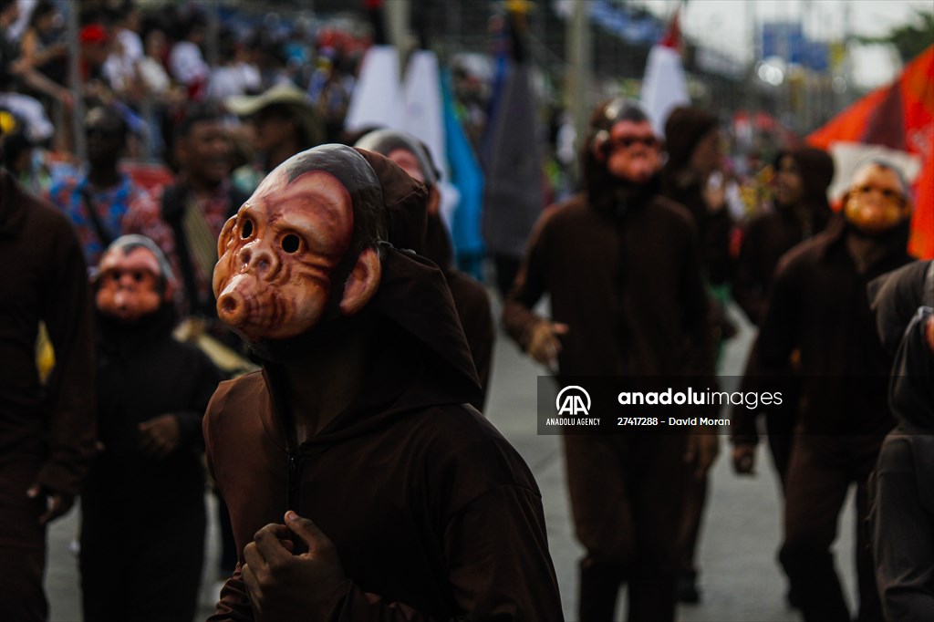 Barranquilla carnival in Colombia