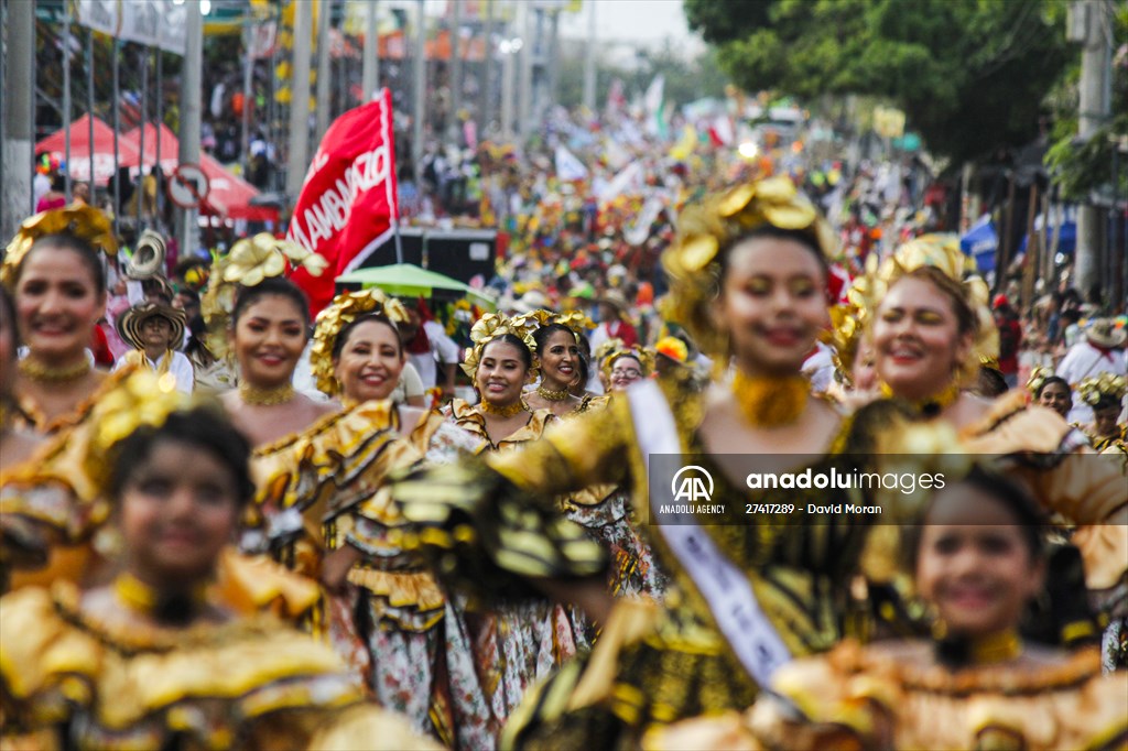 Barranquilla carnival in Colombia