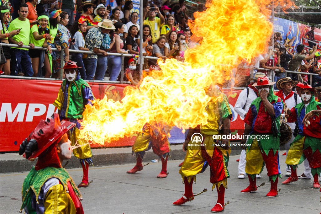 Barranquilla carnival in Colombia